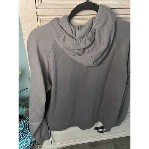 TORRID FLEECE EMBELLISHED DRAWSTRING HOODIE - Picture 5 of 6